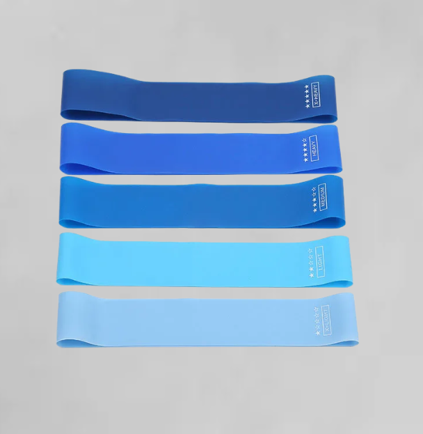 Pack de Bandas de Resistencia SteelBros – 5 Niveles para Entrenar en Casa y Gym