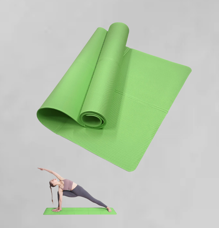 Esterilla de Yoga y Fitness Antideslizante | 3/4/6 mm | Colores Premium | Portátil y Resistente al Sudor